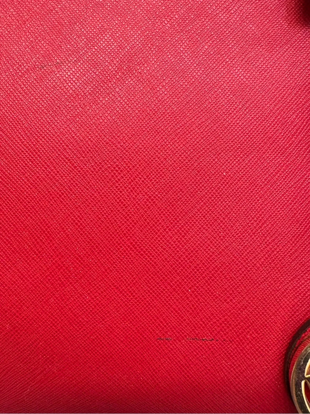 Michael kors red oversize tote business bag